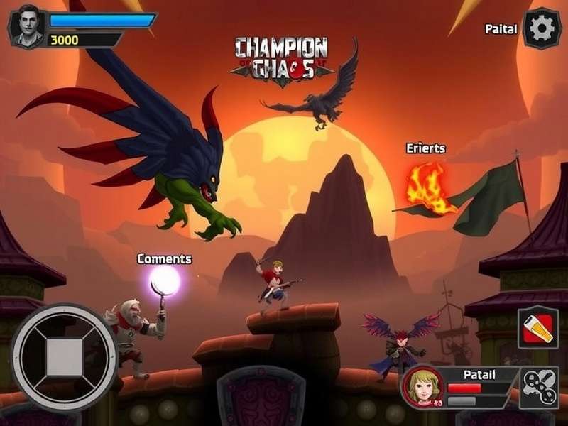 Champion Of Chaos Gameplay Screenshot